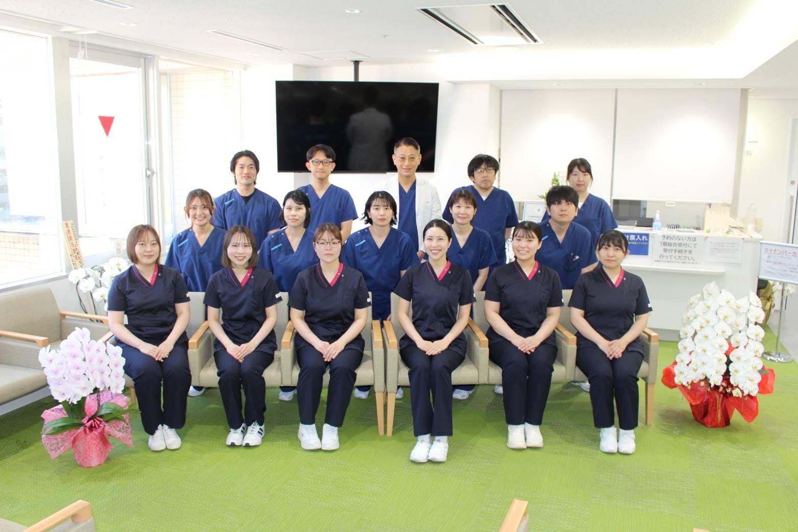 朝日大学病院のチームの写真